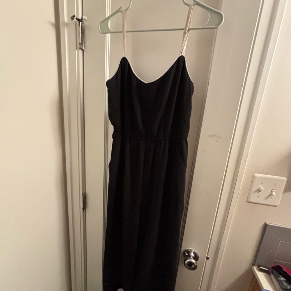 Black Spaghetti Strap Romper